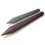 piles brown and grey