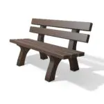Piccadilly 1 Bench - 150 cm with back