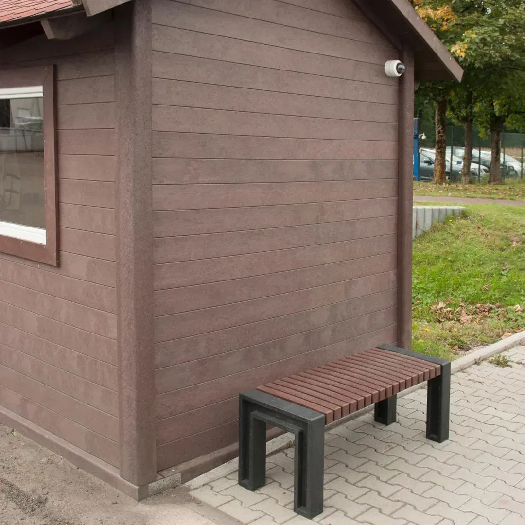 Ueno-Bench-130-brown Ueno 1 Bench - 130 cm without back - Image 1