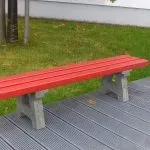 Canetti Children's Recycled Plastic Bench - Image 5