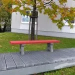 Canetti Children's Recycled Plastic Bench - Image 4