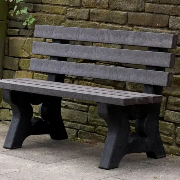 Recycled Plastic Park Bench