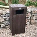 Woolston Recycled Plastic Litter Bin