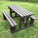 Woodleigh Recycled Plastic Picnic Table 200cm