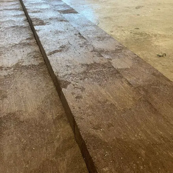 Recycled Plastic Brown Railway Sleeper 8 x 23 x 300cm