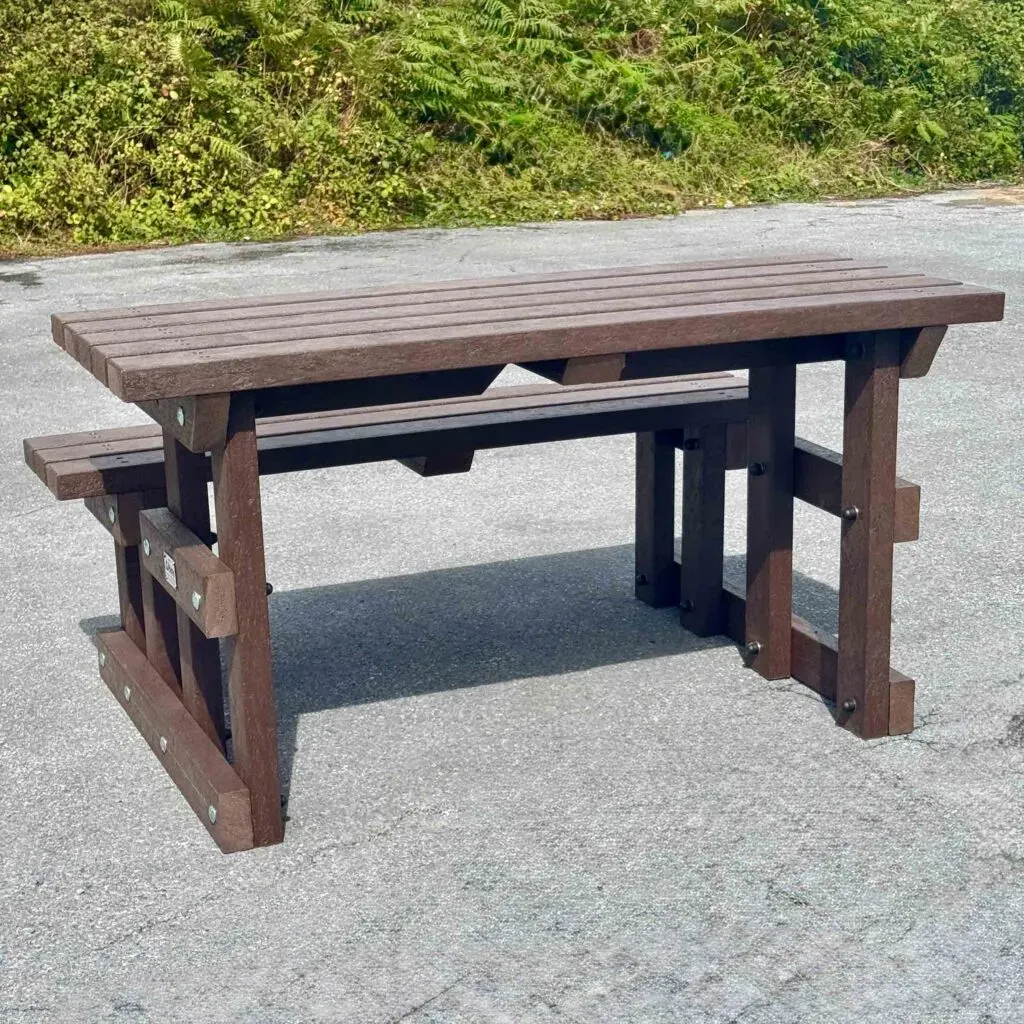 Torr Recycled Plastic Wheelchair Accessible Picnic Table