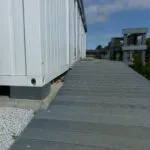 Recycled Plastic Grey Foundation Pads