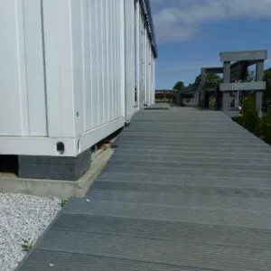 Recycled Plastic Grey Foundation Pads