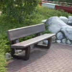 Bavaria Bench with back