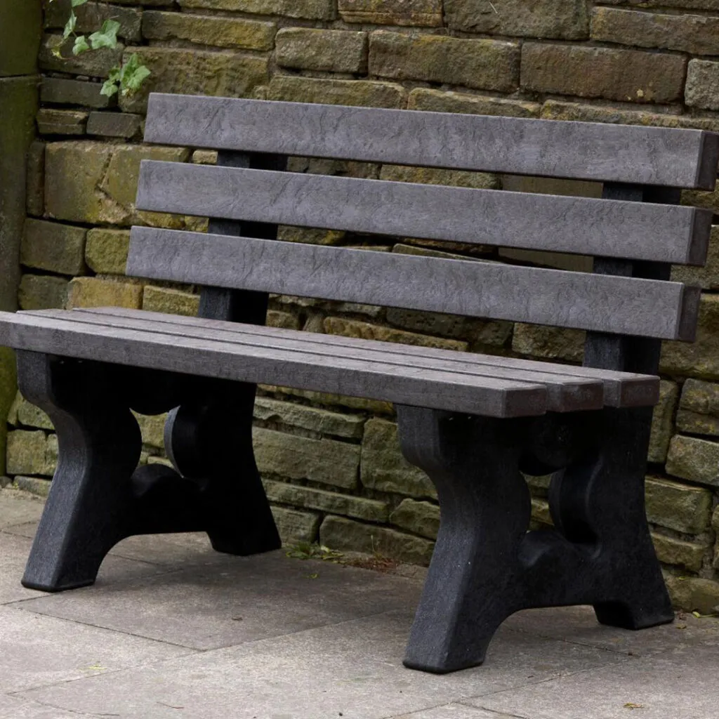 Recycled Plastic Park Benches for Sustainable Spaces